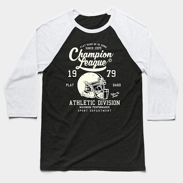Champion League Baseball T-Shirt by PaunLiviu